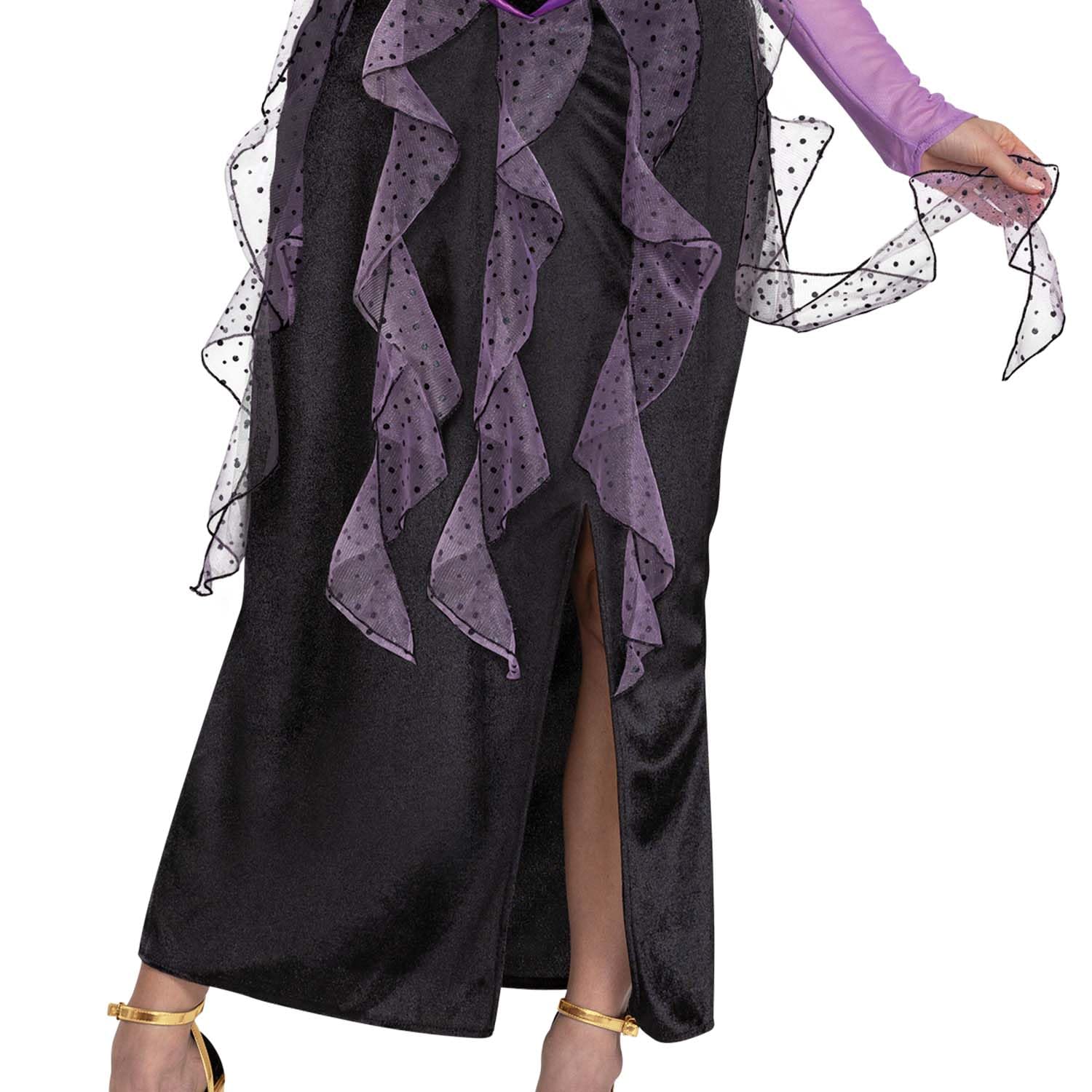 DISGUISE 129799B-EU - Costume classico da Ursula per adulti, per ragazze, multicolore