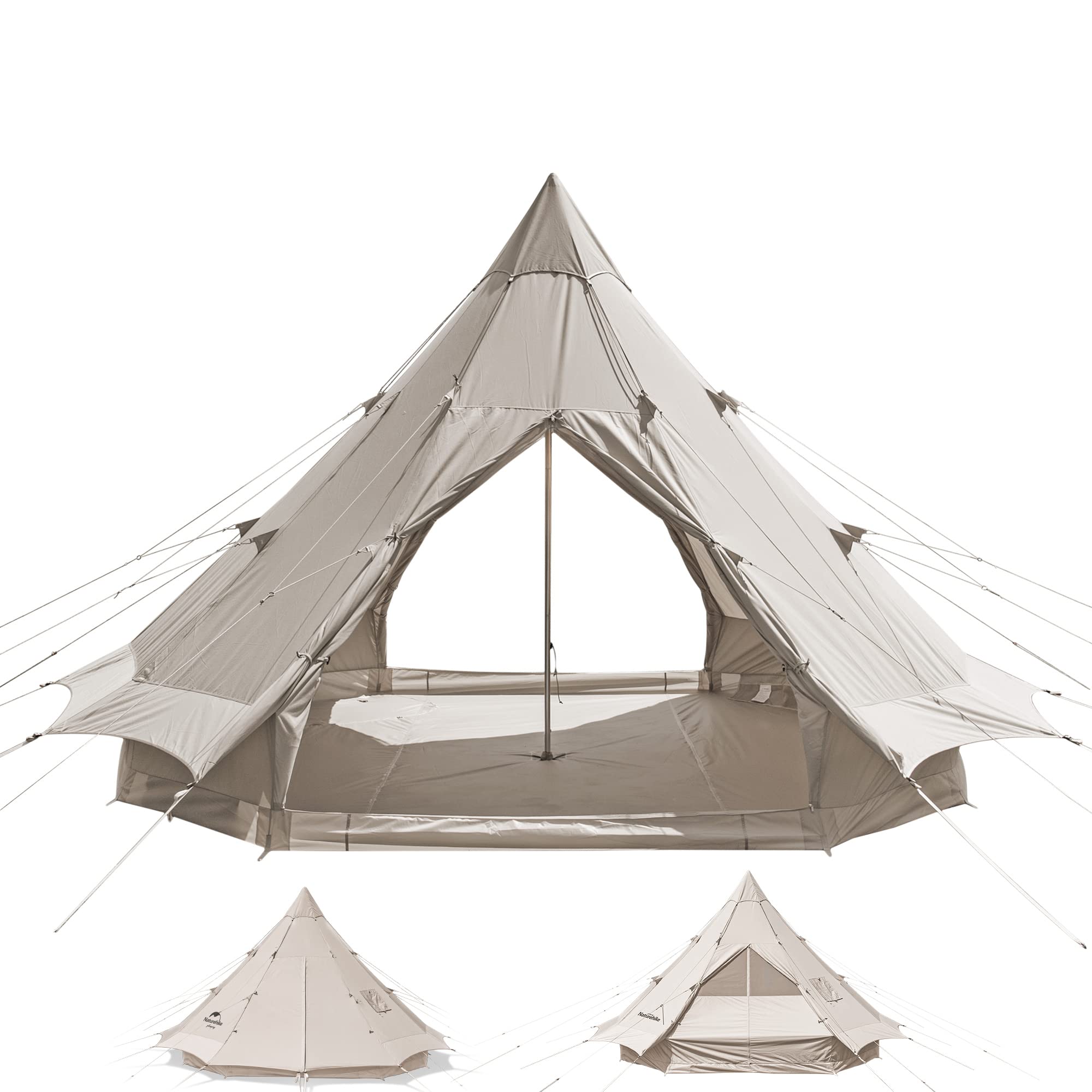 Amazon.co.jp: Naturehike公式ショップ ワンポールテント ベルテント 2