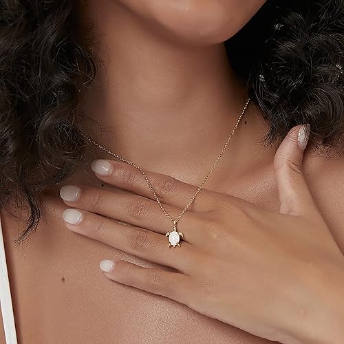 Miniatura 4 de Lit Wall Collar con colgante de oro para mujer, chapado en oro de 18 quilates, delicado collar de oro para mujer, regalo de joyería para ella