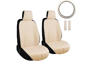 ENOGE Linen Car Seat Covers: Breathable and Universal
