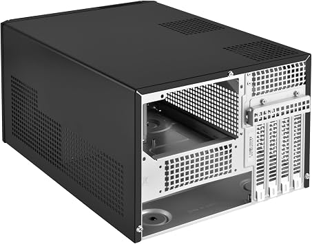Silverstone Tek Micro-ATX, Mini-DTX, Mini-ITX Small Form Factor Computer Case, Compatible with ATX PSU Cases SG11B