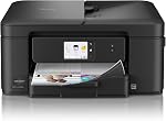 Brother Work Smart 1410 Wireless Color Inkjet All-in-One Printer with 2.7” Color Touchscreen and Automatic Duplex Printing | Includes Refresh Subscription Trial(1) (MFC-J1410DW)
