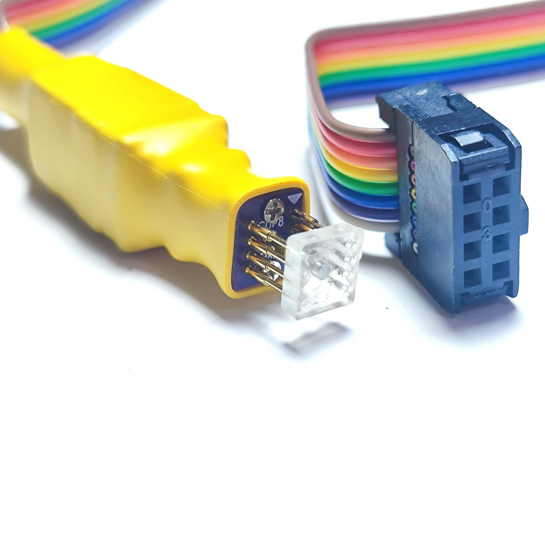 SOIC8 SOP8 Test Clip Test Line 150 mil pour programmation de puce IC de circuit EEPROM 93CXX/25CXX/24CXX sur programmateur USB TL866 T48 T76 RT809F RT809H