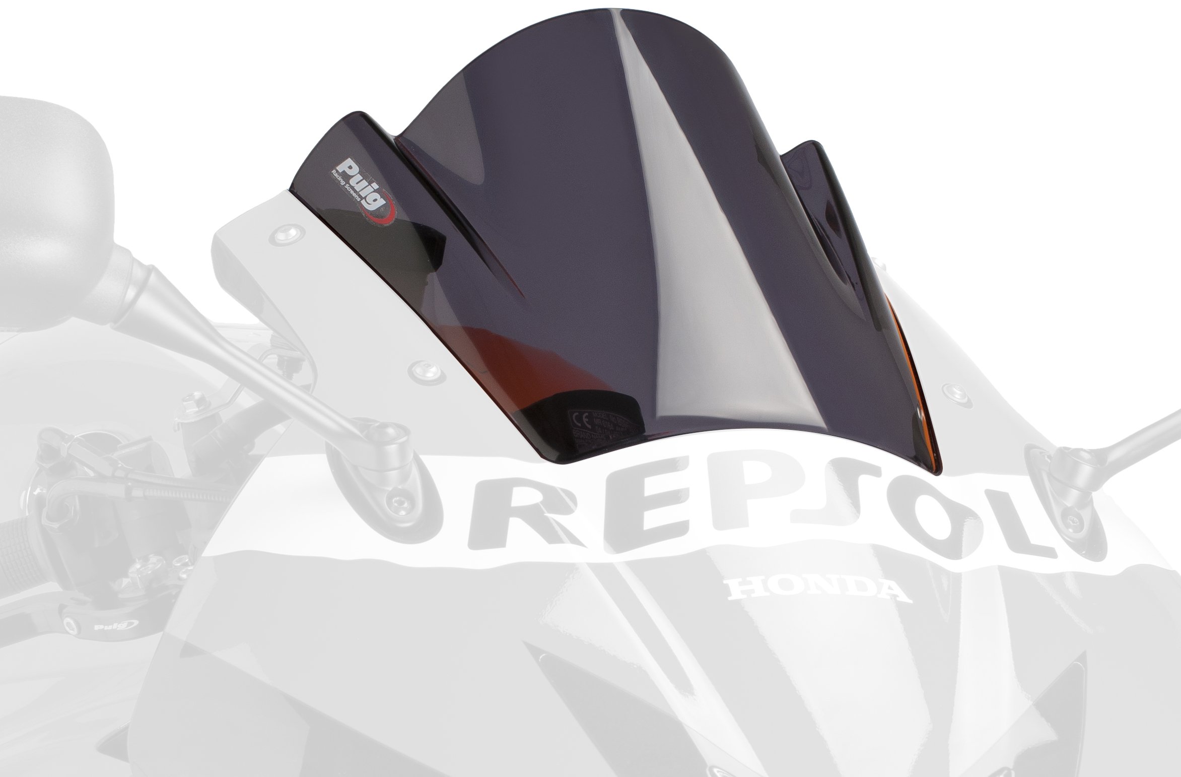 Puig Dark Smoke Z-Racing Screen Honda CBR600 RR 2013-2016