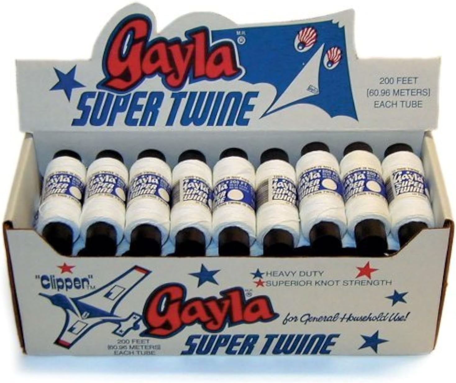 Super Twine Kite String 200 Feet Multi-Packs/Class Sets