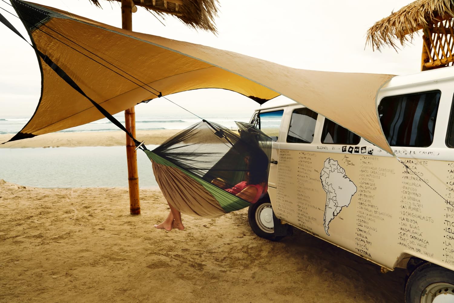 AMAZONAS Ultra-Light Adventure Tarp 340 x 280 cm Eigengewicht 380 Gramm