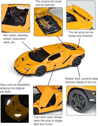 Miniatura 27 de Tianmei 1:32 Initial D Trueno AE86 - Modelo de automóvil de aleación fundida a presión, juguetes de metal para niños y adornos de colección