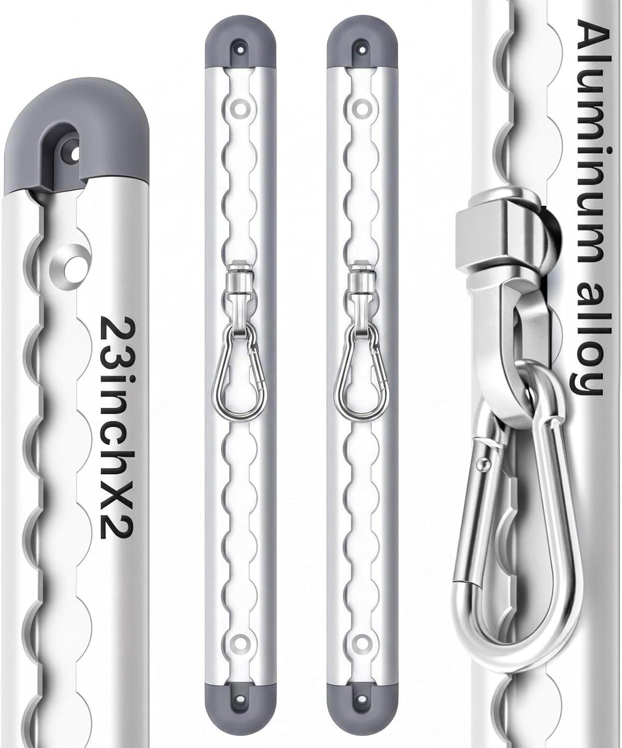 Zonon Adjustable Aluminum Wall-Mounted Anchored Fitness System
