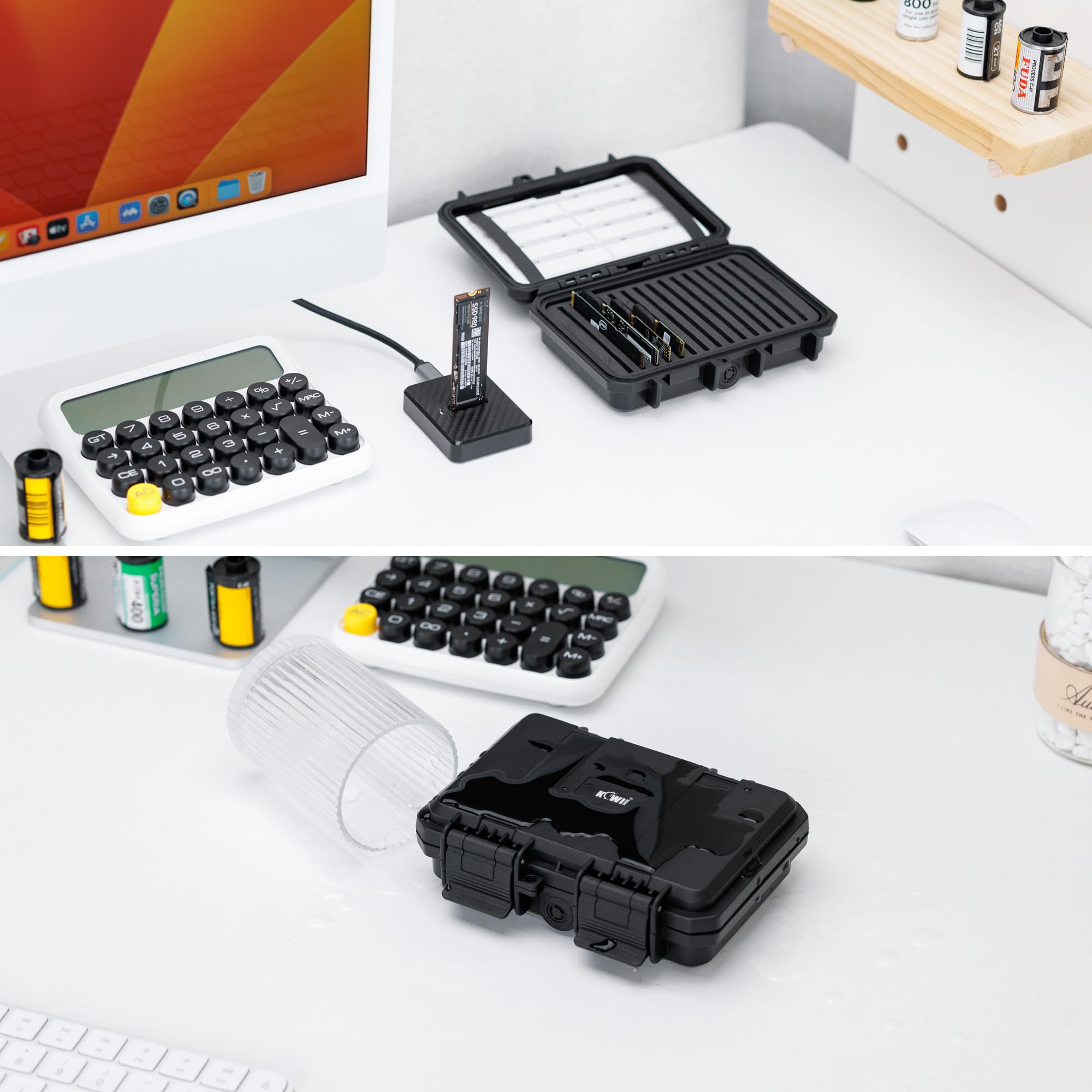 Amazon.com: 15 Slots + 24 Slots：M.2 2280 2260 2242 2240 2230 Case