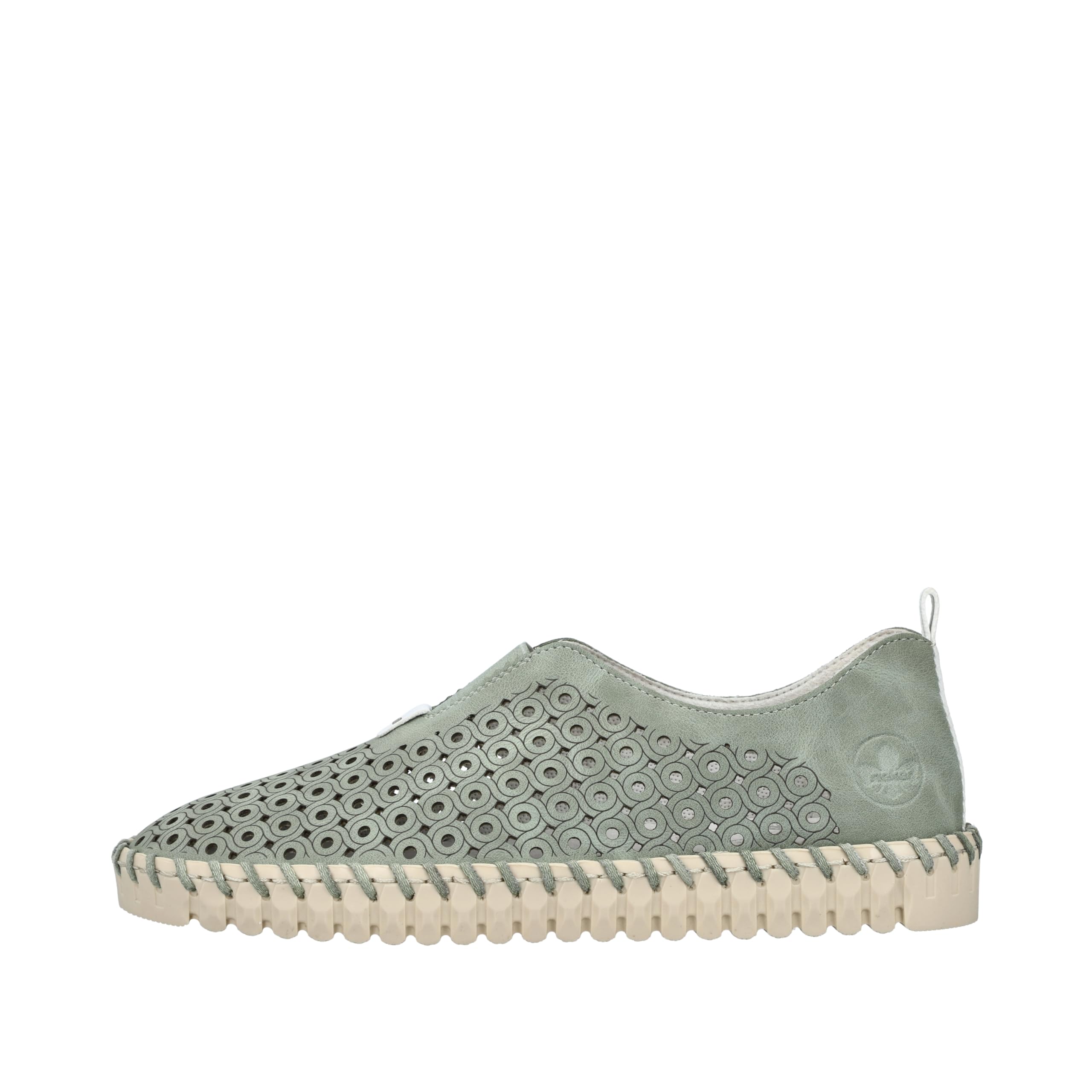 Rieker Slipper Menta Finta Pelle