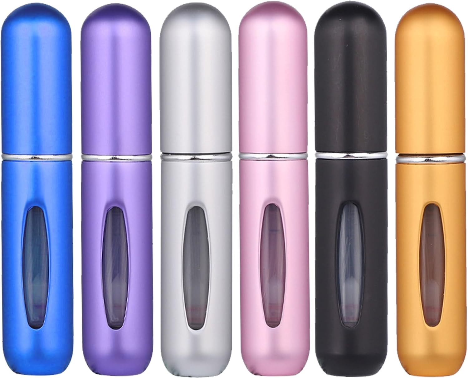 6 Pieces Perfume Atomiser Bottles, BetterJonny 5ml Refillable Fragrance Atomiser Travel Perfume