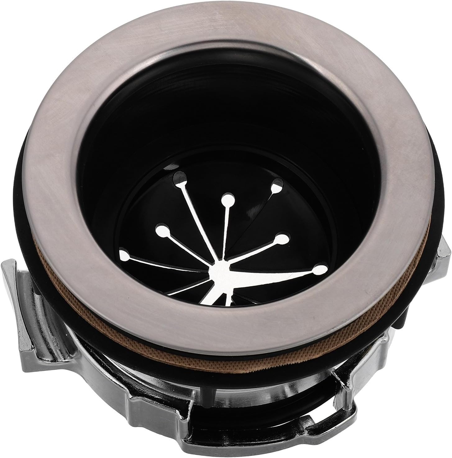 Garbage Disposal Drain Flange Stainless Steel with Locking Nut