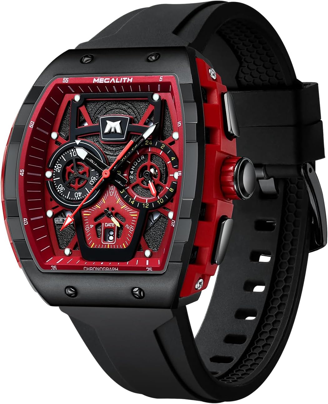 Mens Watches Military Analogue: Waterproof Chronograph Wrist Watch with Date Luminous - Gift for Fashion Sports Men