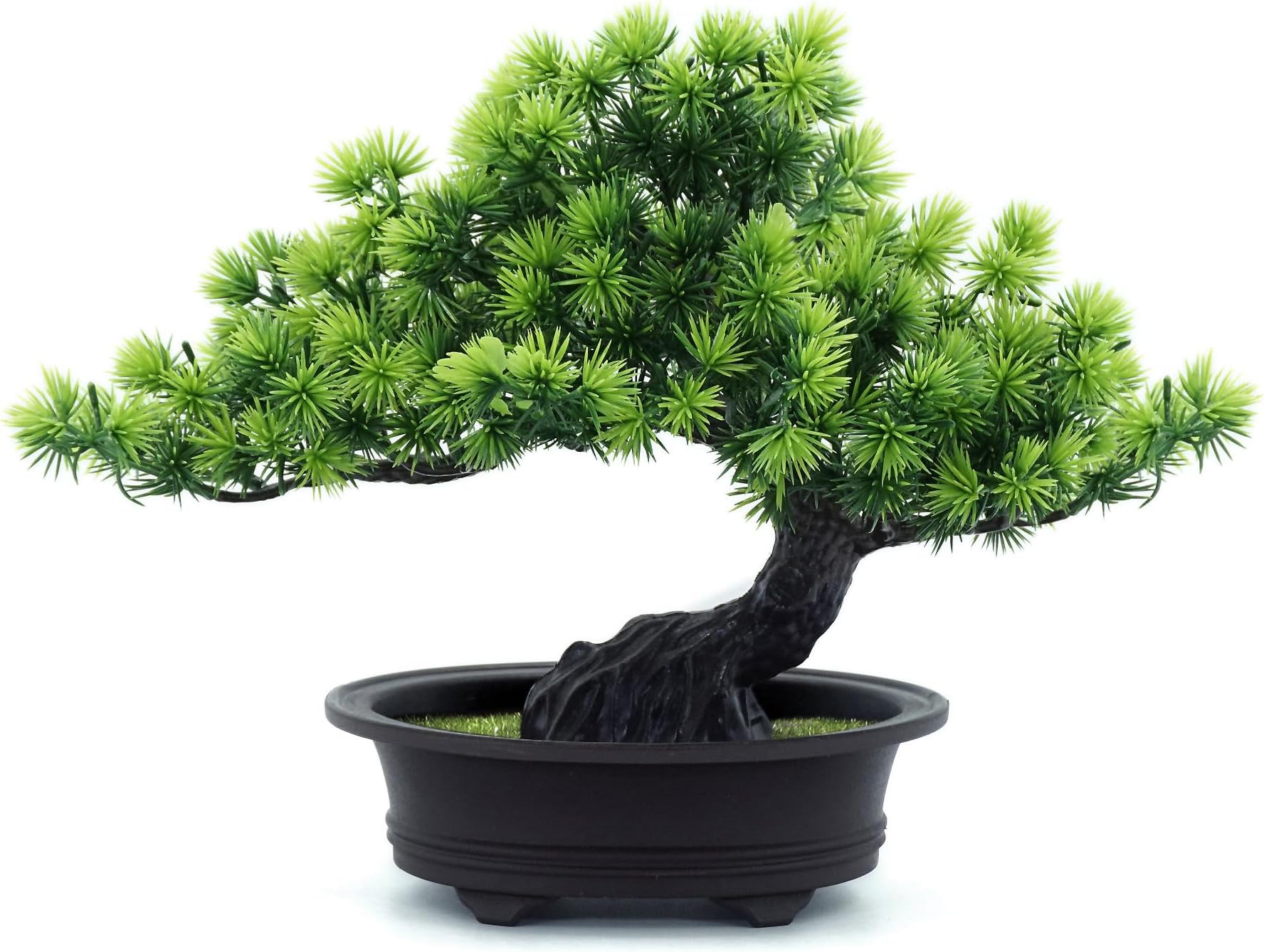 Artificial Bonsai Juniper Tree for Home Office Indoor Showcase Decor (Pine Bonsai)