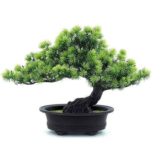 Artificial Bonsai Tree Fake Plants for Home Decor, Living Room