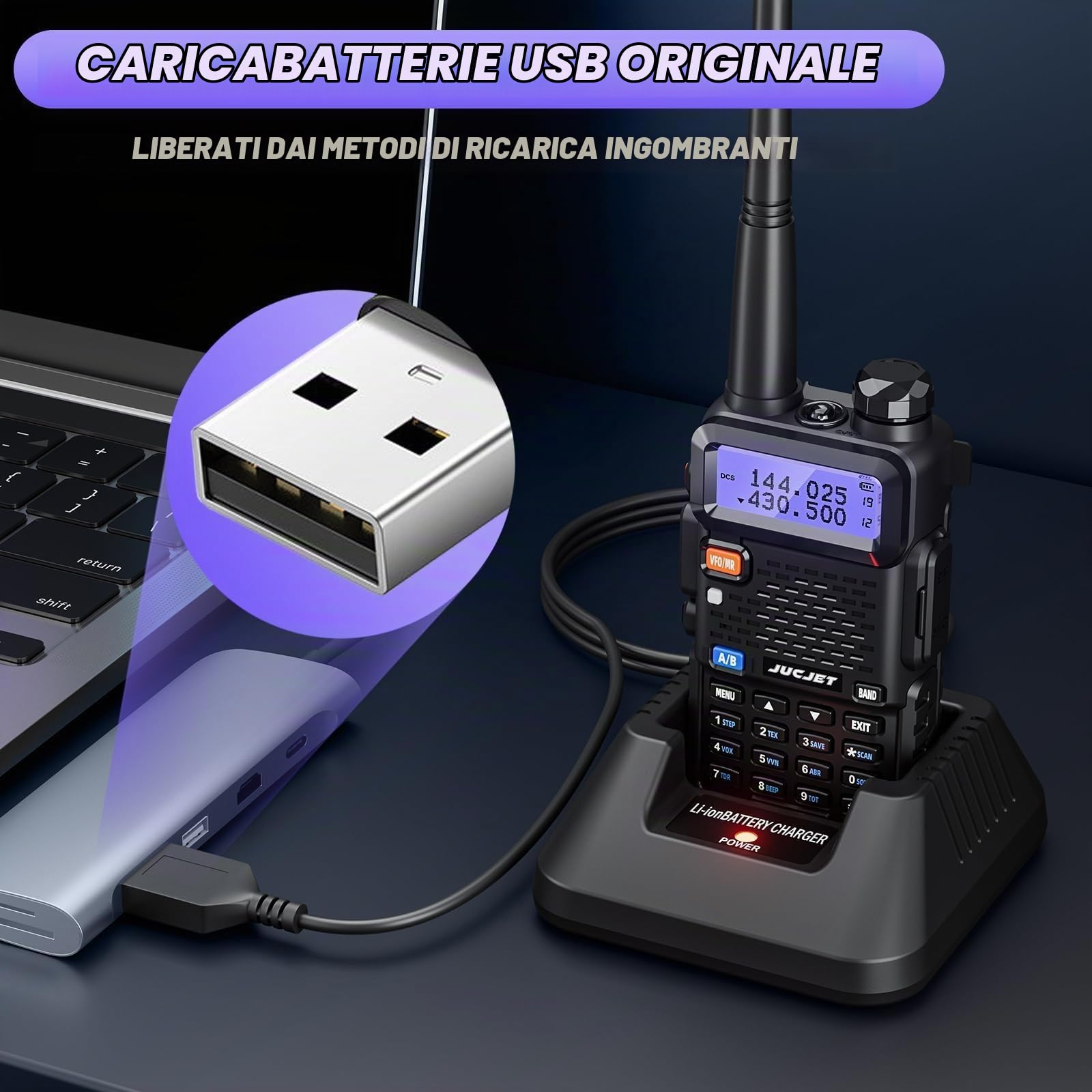 5R M ricetrasmittenti portatili per radioamatori, radio bidirezionali serie 5R aggiornate, compatibili con impostazioni serie UV-5R, 128 canali, One-Key Frequency Match, potenza 5W/1W, 2 Pezzi