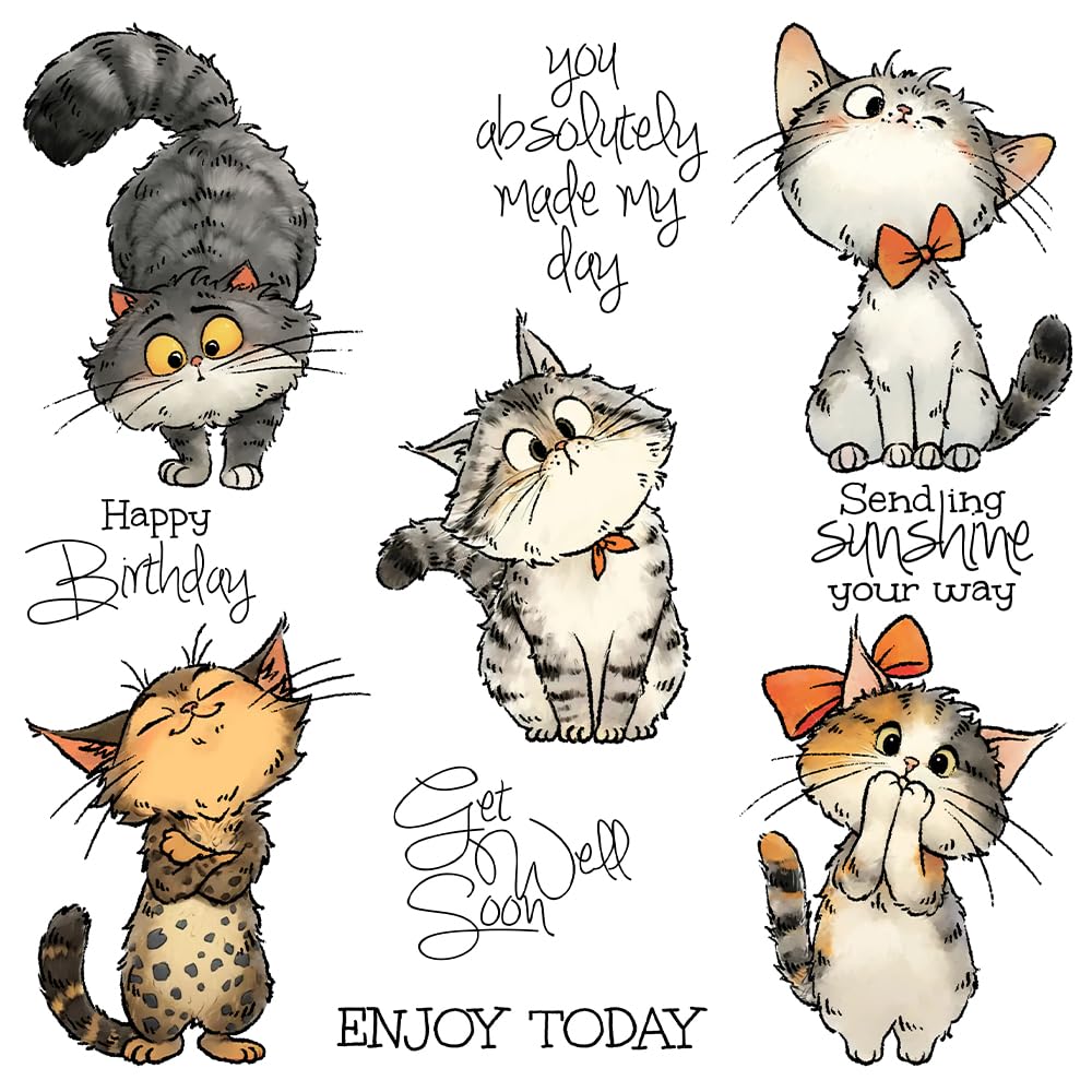 Animal Stamps & Dies Set - Card Making & Scrapbooking -1