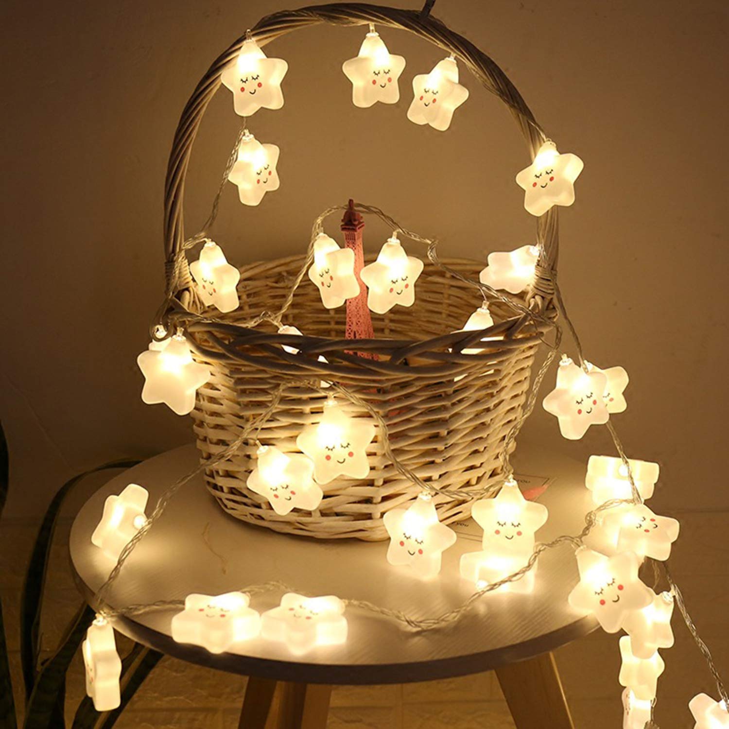 Luce A Forma di Nuvola di LED A Forma di Nuvola di Luce Calda A Batteria