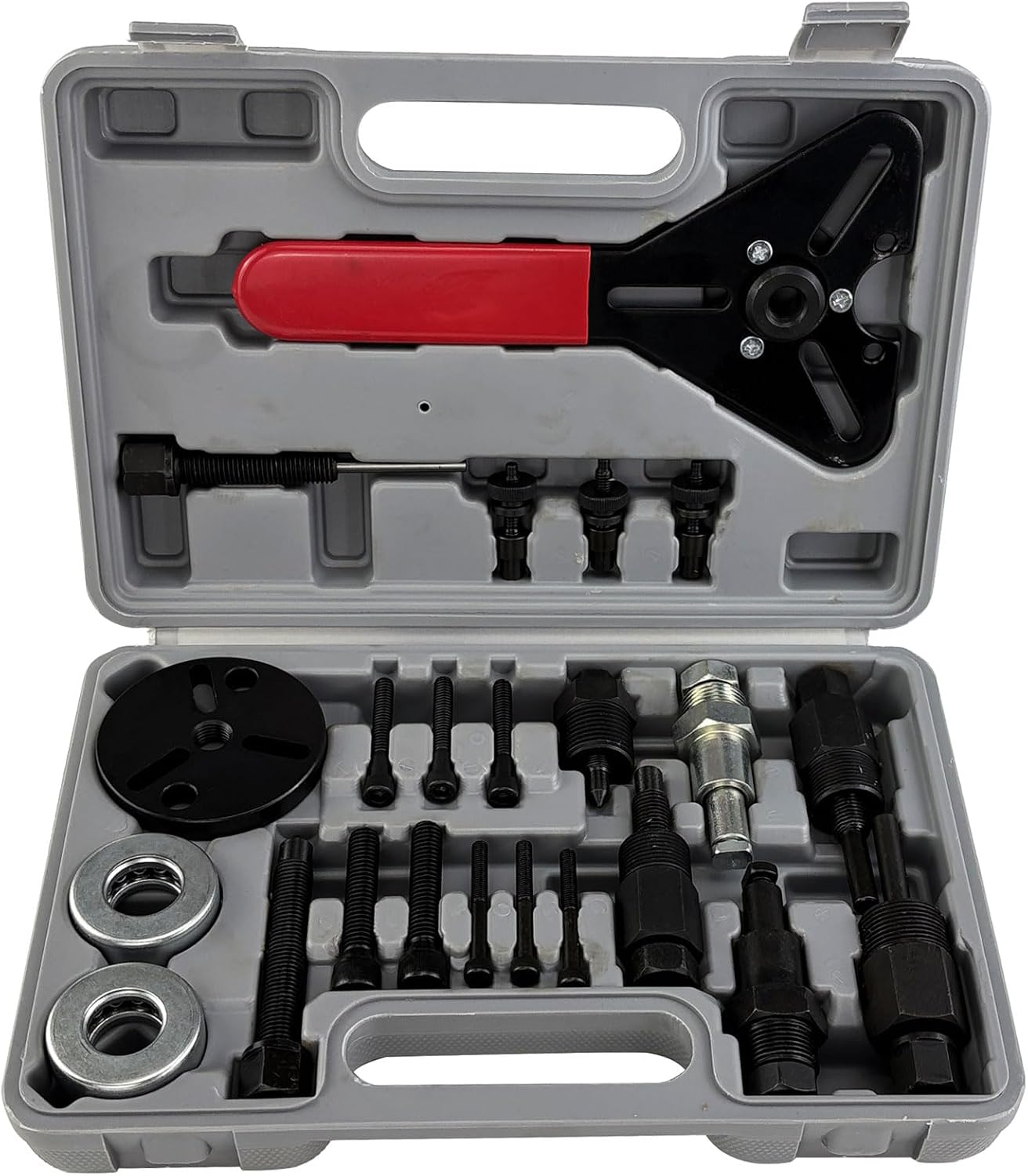 Air Conditioner Clutch Holding Tool Set A/C Compressor Clutch Removal & Installation Kit