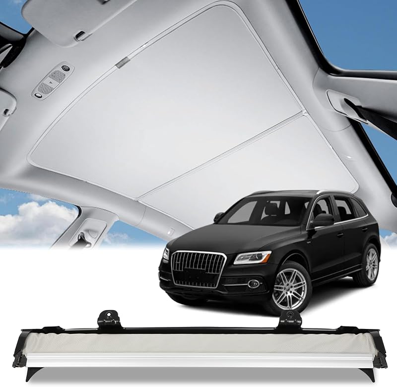 Cortina retrátil de proteção para teto solar SCITOO para Audi Q5 2009–2017