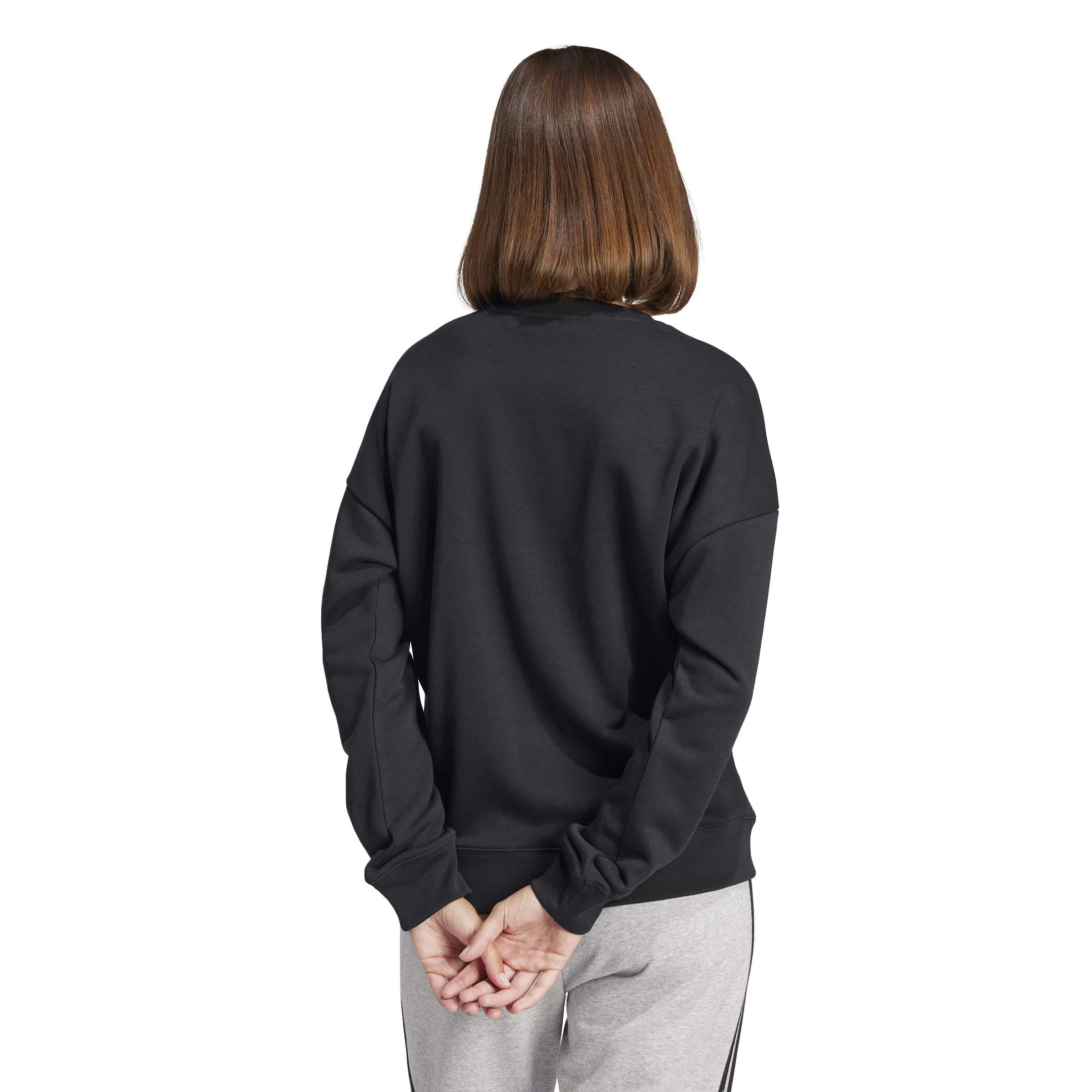 Adidas Mujer Essentials Linear French Terry Sweatshirt