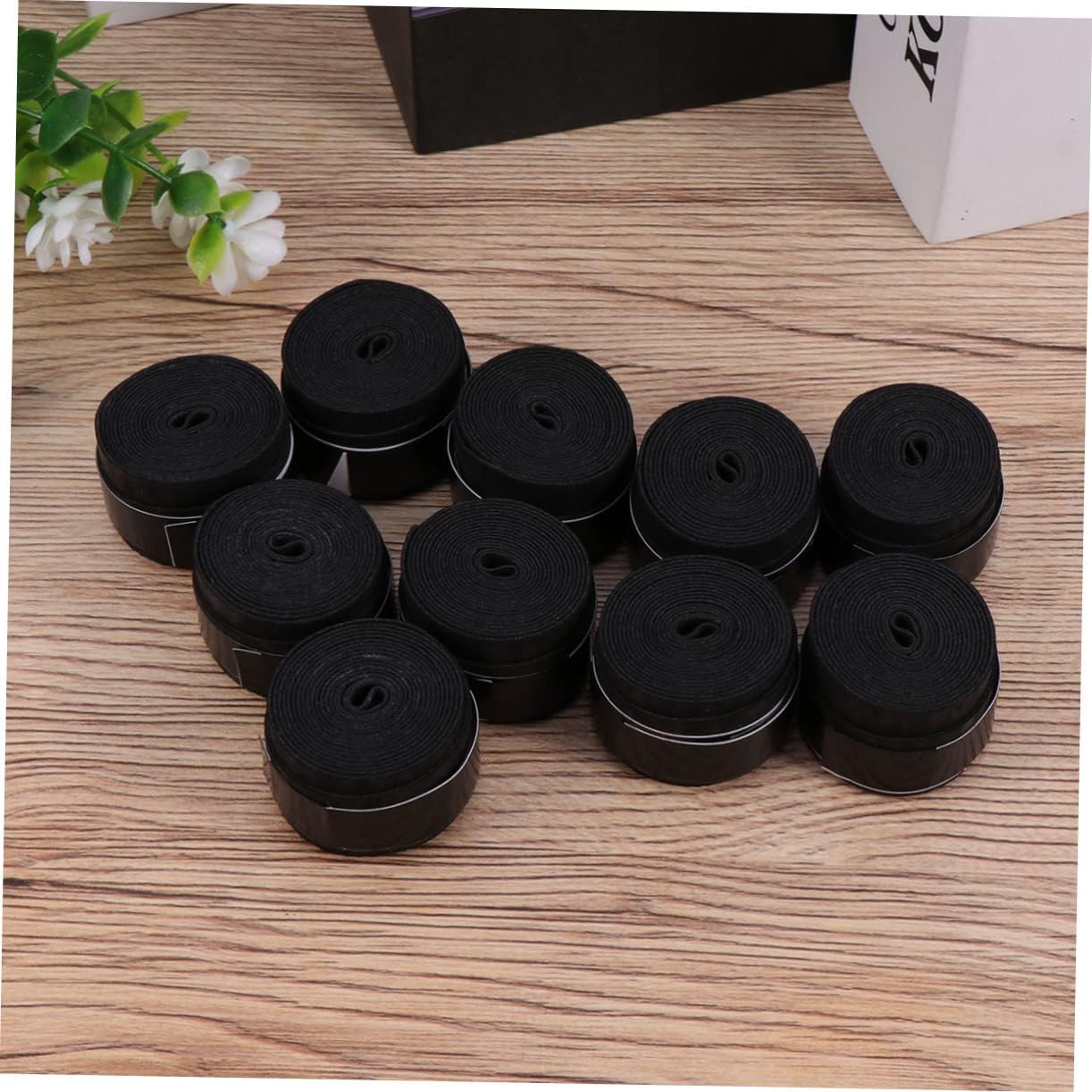 BESPORTBLE 3sets Gripper Band Tape Badminton Racket Grip Tape for Tennis Squash 10pcs*3