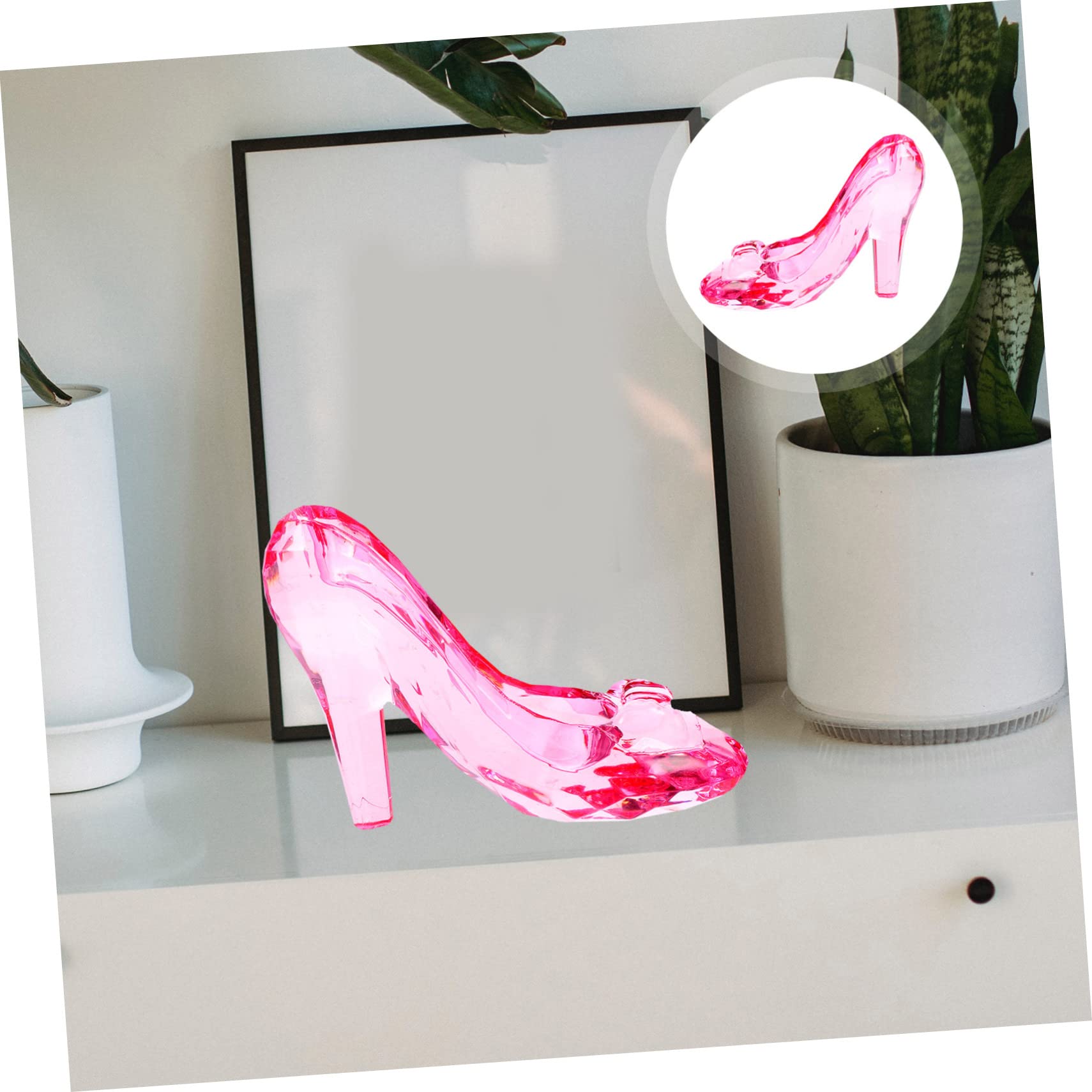 Amazon.co.jp: COOPHYA 装飾クリスタルシューズ クリスタルハイヒール