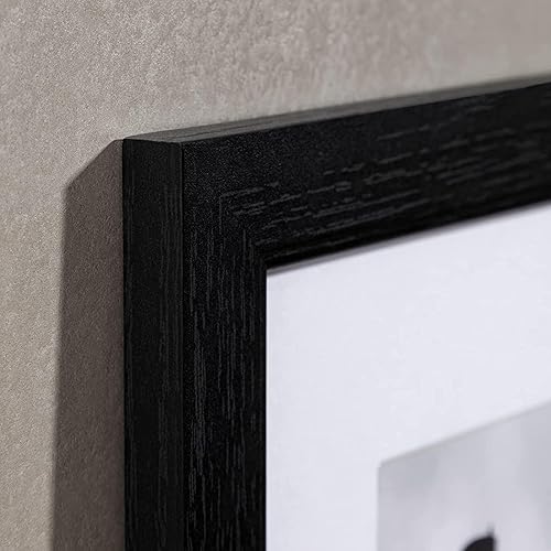 Miniatura 7 de eletecpro Juego de 9 marcos de fotos de 4 x 4 pulgadas, juego de 9 marcos de pared clásicos para galería, para fotos de 4 x 4 sin paspartú, marcos