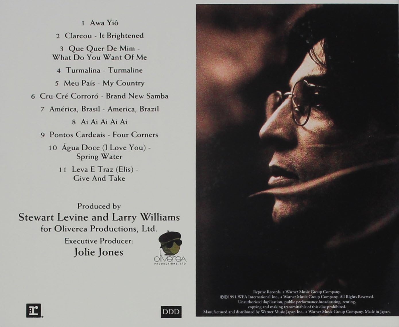 IVAN LINS - Awa Yiô - Disque CD