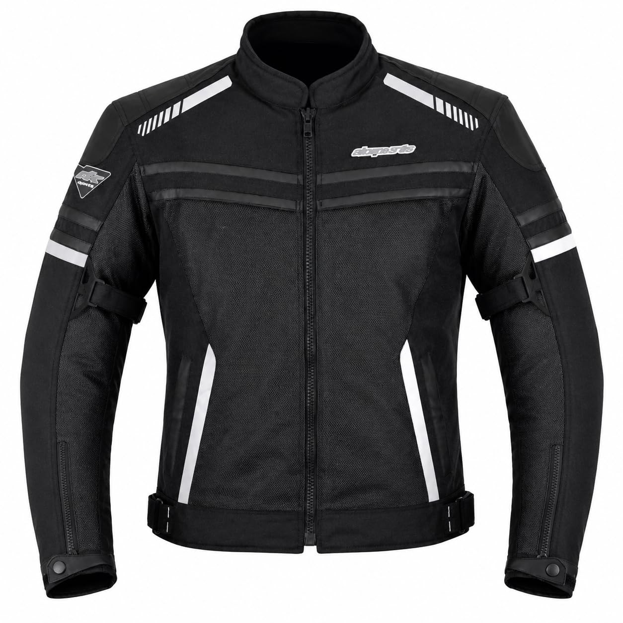 Mesh 1535 czarna kurtka motocyklowa opancerzona męska