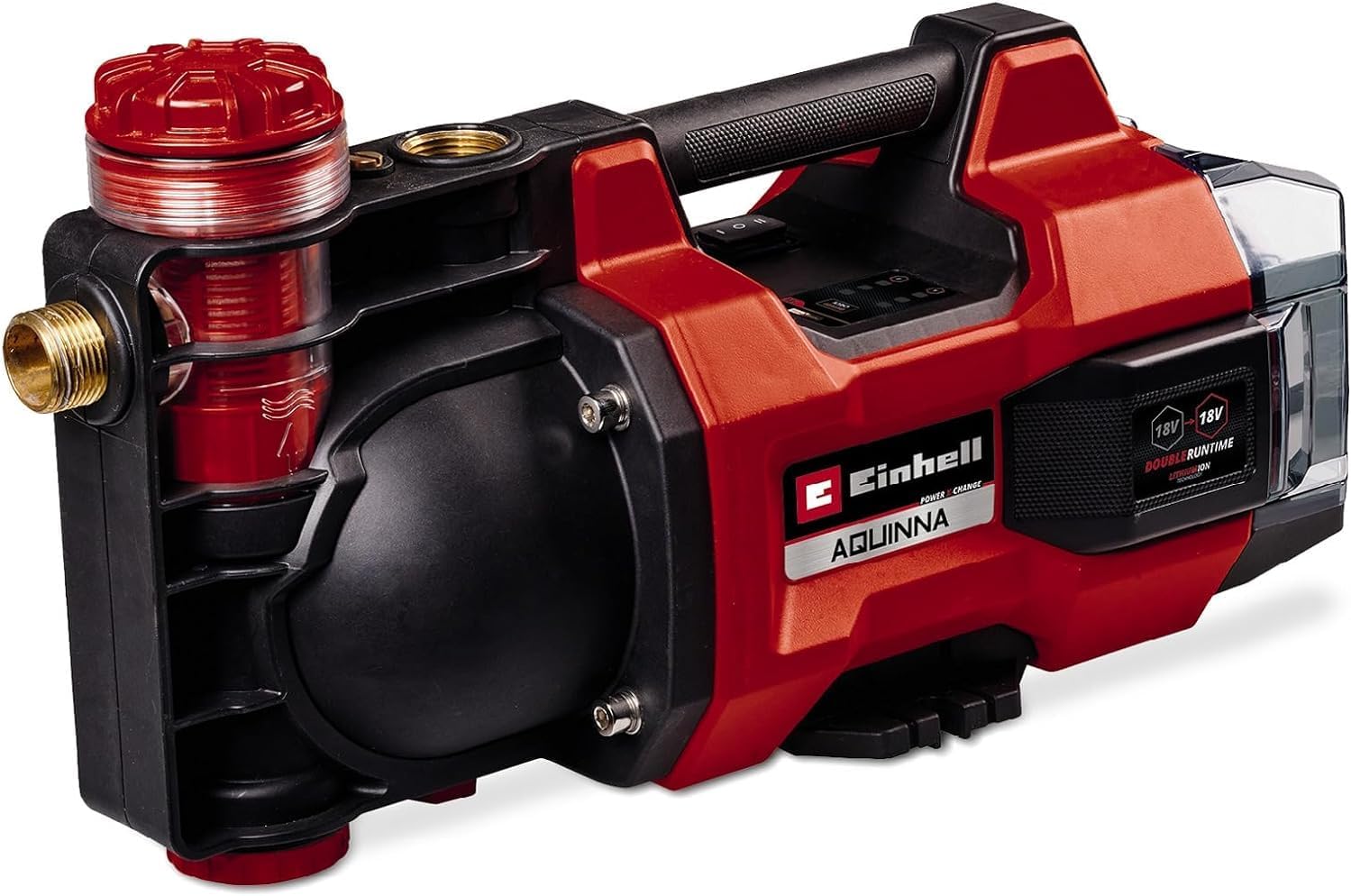 Produktbild von Original Einhell Pumpenzubehör-Set Saug- & Druckseite – Mit 20m Gartenschlauch, 4m Ansauggarnitur, Brause & 2 Adaptern Für Oberflächenpumpen