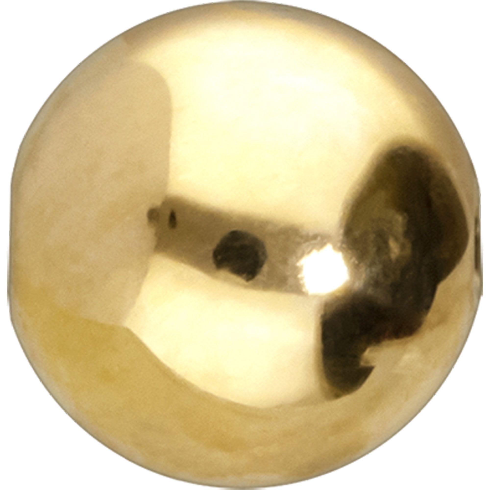 PIERCINGLINE 14K Gold Klemmkugel 585er Gold - Roségoldfarben, Goldfarben, Silberfarben