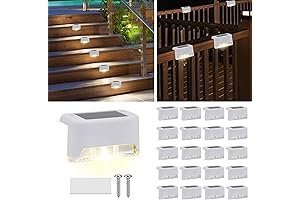 Xinyao's 20 Pack Solar Fence Lighting