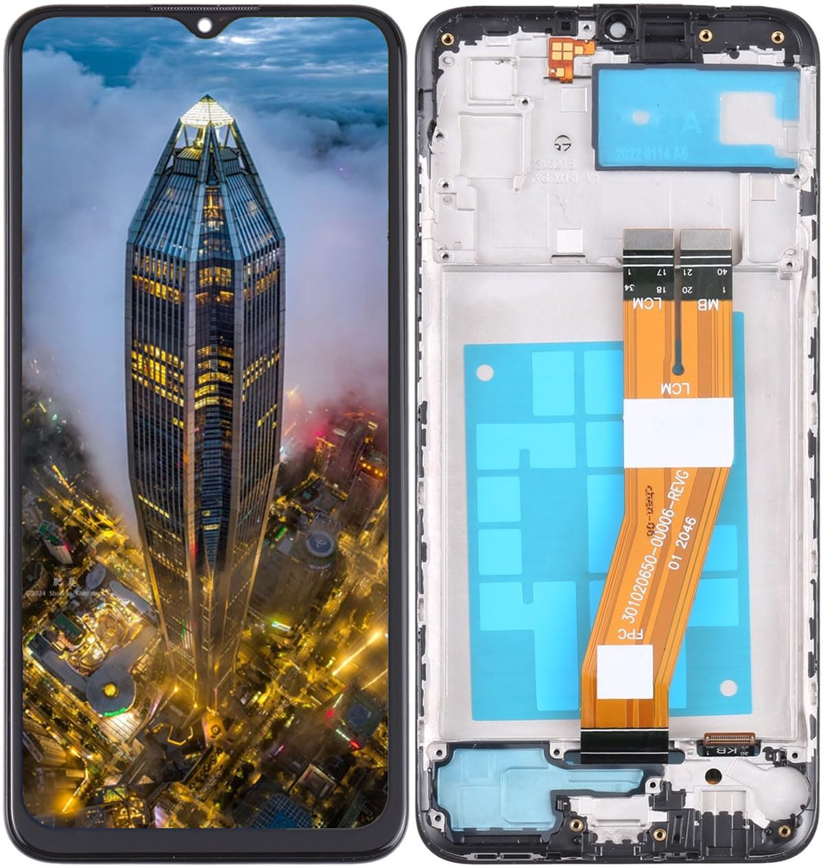 LCD-Display-Baugruppe für Samsung Galaxy A03 SM-A035G/DSN, A035G Bildschirm-Ersatz-Set