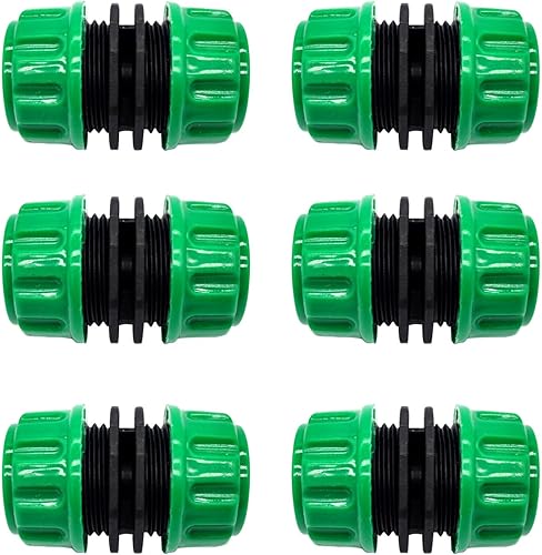 BlingKingdom Extensor de conector de reparación de manguera para unirse a manguera de jardín de 12 pulgada, conexión de reparación rápida, manguera