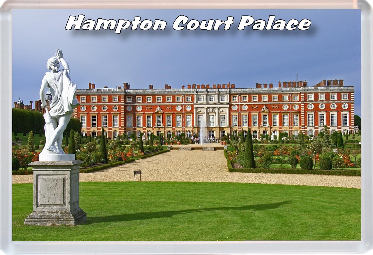Hampton Court Palace - London - 96 x 67mm Jumbo Fridge Magnet/Magnets BBSFHM705