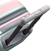 Vista 38 de Rockland - Maleta de viaje Melbourne, rígida y expandible, con ruedas giratorias, Azul