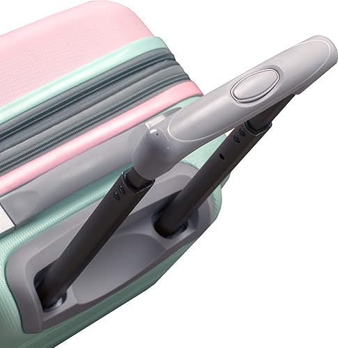 Miniatura 11 de Rockland - Equipaje Melbourne rígido y expandible de ruedas giratorias, Mint), F145-MINT