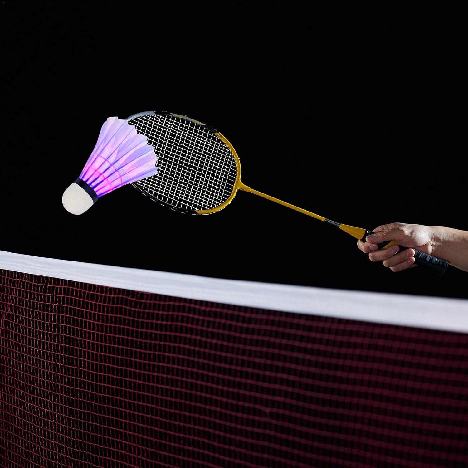 正規 Ledバドミントンシャトルコック フォームボールヘッドルミナス 屋外および屋内スポーツ活動のためのダークナイトグローバーディー照明 Generic Gts Com Pe