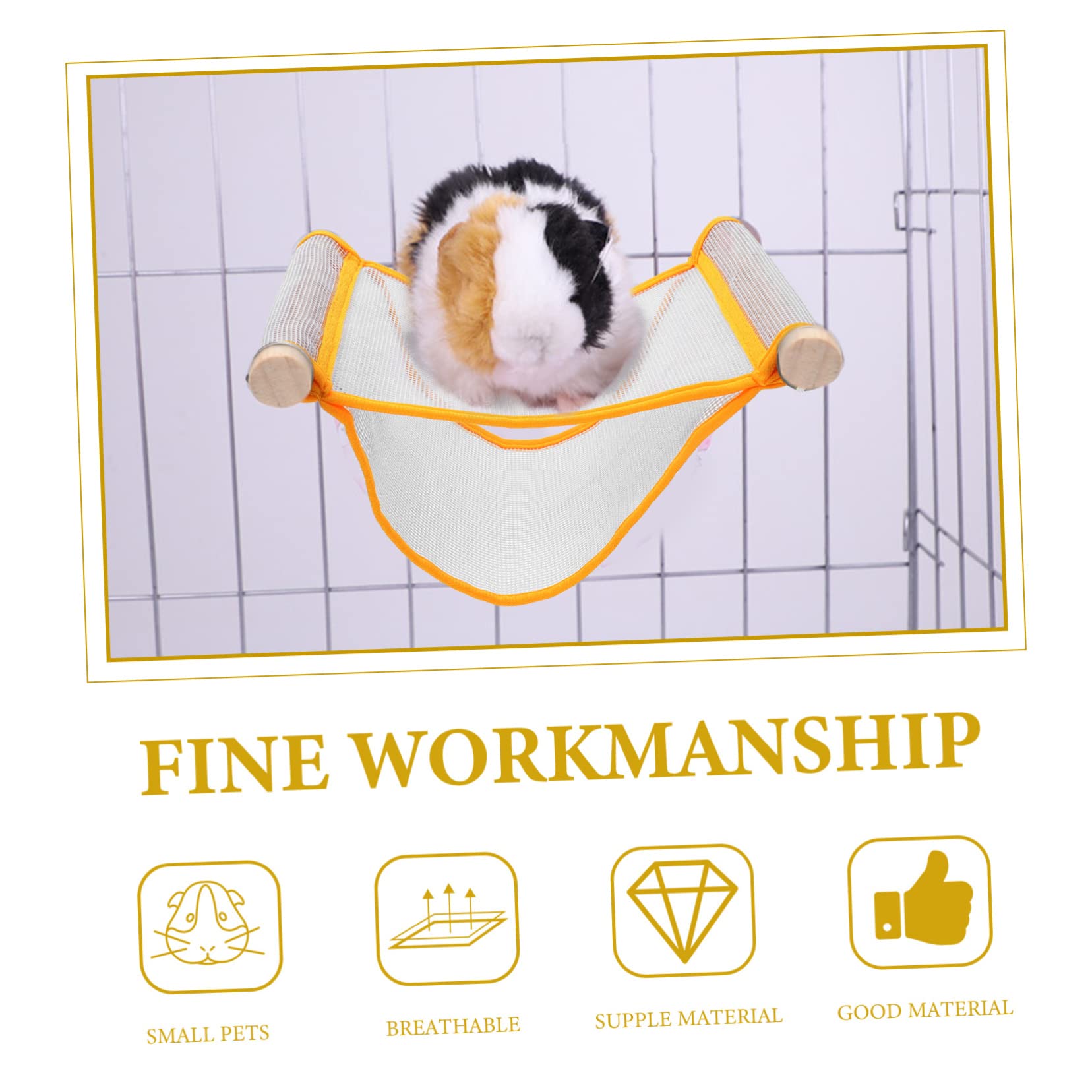 Mipcase 4stücke Atmungsaktive Hängematte Für Kleintiere Für Hamster Frettchen Und Meerschweinchen Platzsparendes Design Für Komfortablen Rückzugsort Ergänzung Für Kleine