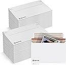 110-Pack Card Shipping Envelopes - 7 x 4.35 Inches Trading Cards Self-Adhesive Mailers, Perfect Fit for Semi-Rigid Sleeves, Toploaders & Ding Defend Protectors - Hobby Mailing Supplies