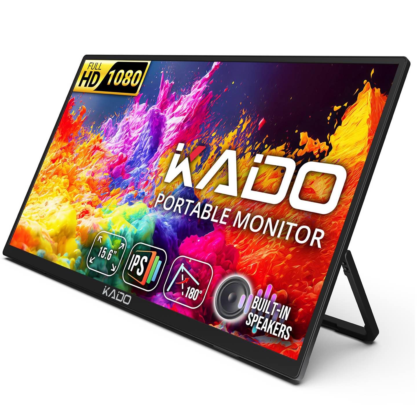 Amazon.com: Kado Portable Monitor 15.6-inch FHD 1080p, Ultra-Slim