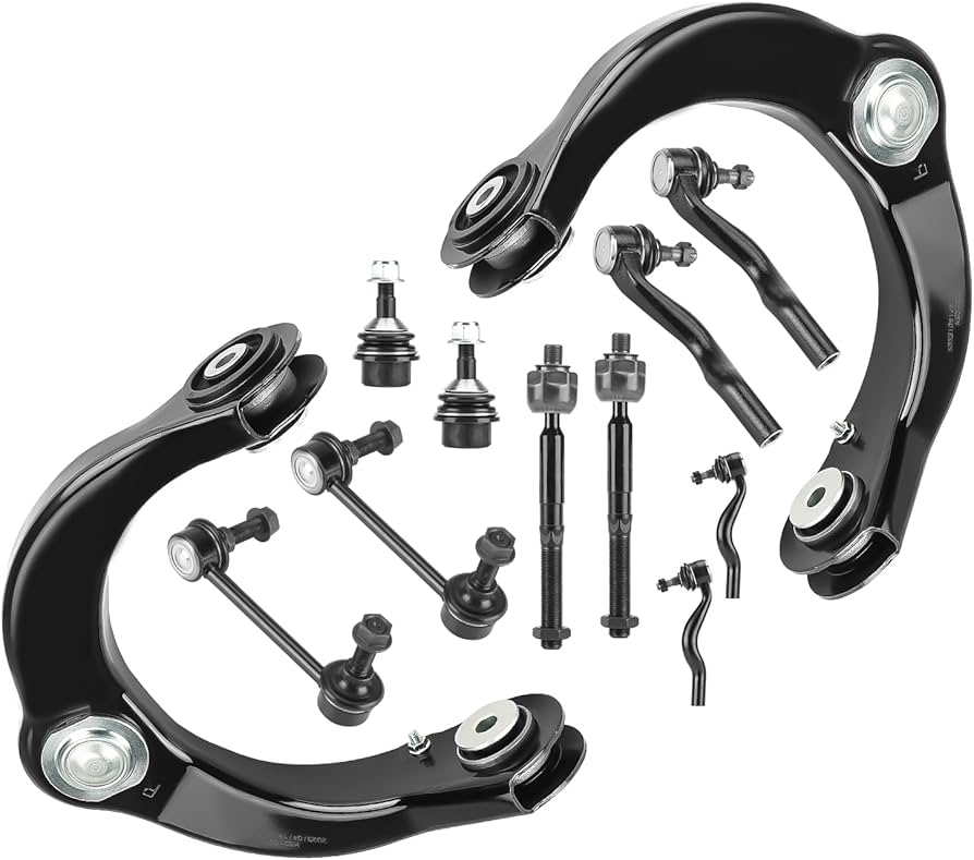 SCITOO 10-PC SET Suspension Kit For Dodge Nitro For Jeep Liberty Front Sway Bar End Link,Inner Tie Rod End,Lower Ball Joint,Outer Tie Rod End,Upper Control Arm And Ball Joint