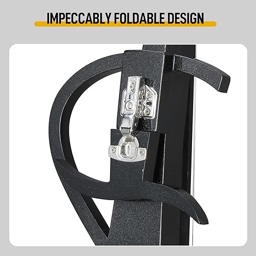 Miniatura 7 de Kit de violonchelo eléctrico de tamaño completo para adultos, principiantes, juego completo de violonchelo 4/4 con bolsa portátil, arco, colofonia