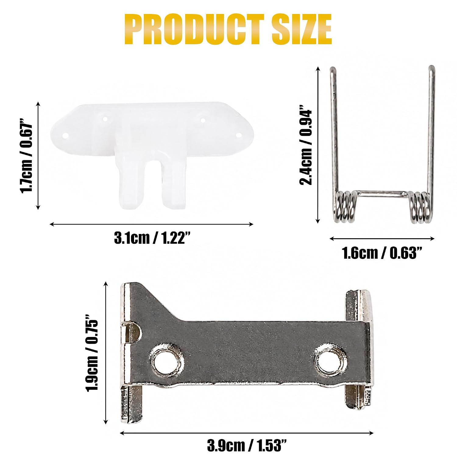 Clipper Blade Holder Compatible with JRL-2020C, JRL-2020C-G, JRL-D12, Clipper Head Spring Accessory Replacement Parts