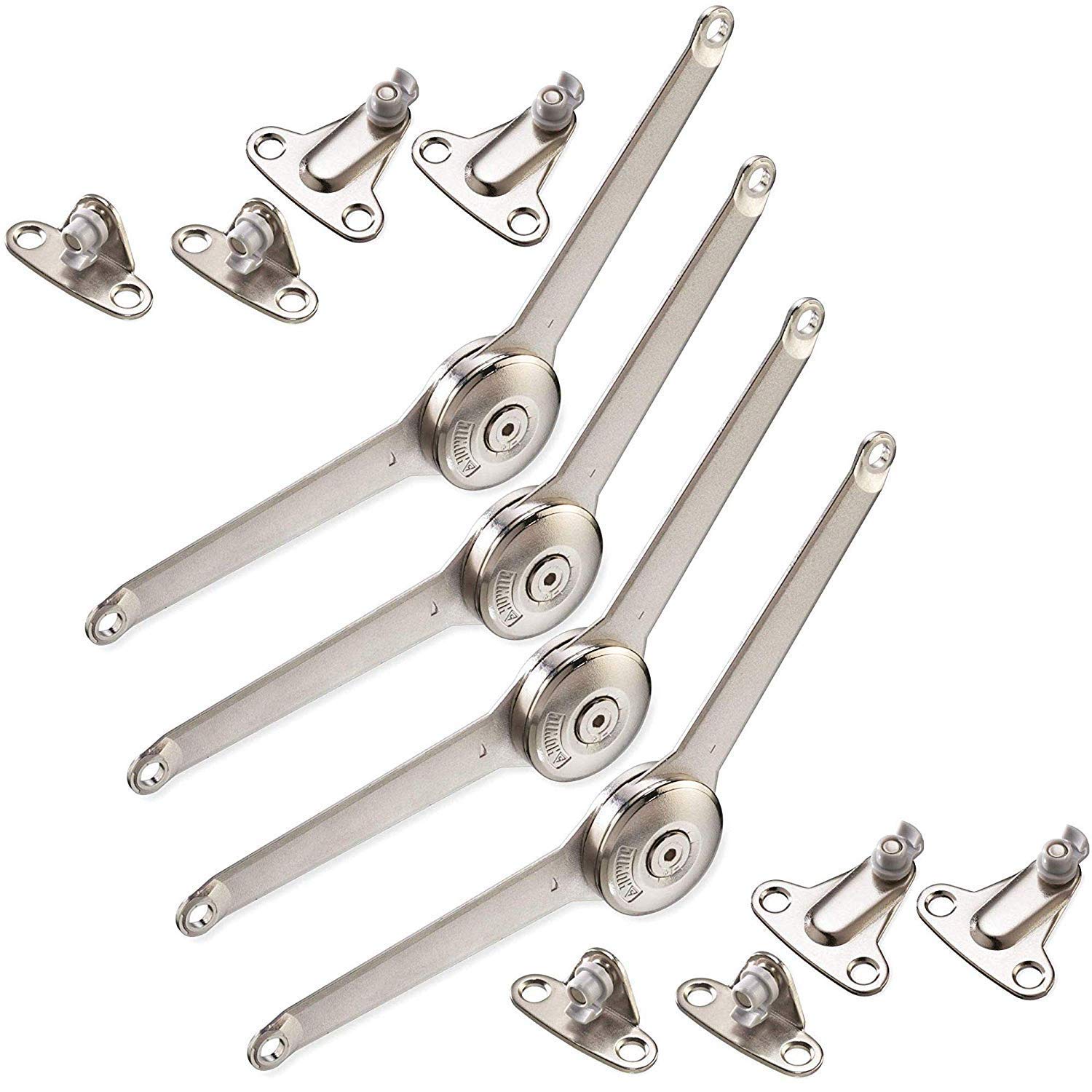 4 Stück SOTECH Duo Forte Klappenhalter einstellbar 75-110° | für Klappenhöhe: 200 - 700 mm inkl. Montageanleitung
