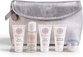 BeBella Probiotic SkinCare Kit - w/Facial Cleanser Toner Essence, Night Cream & Full size Eye Cream - Healthy Skin Barrier Protection |Anti-Aging HydratingGreat gift for Women Travel-Size