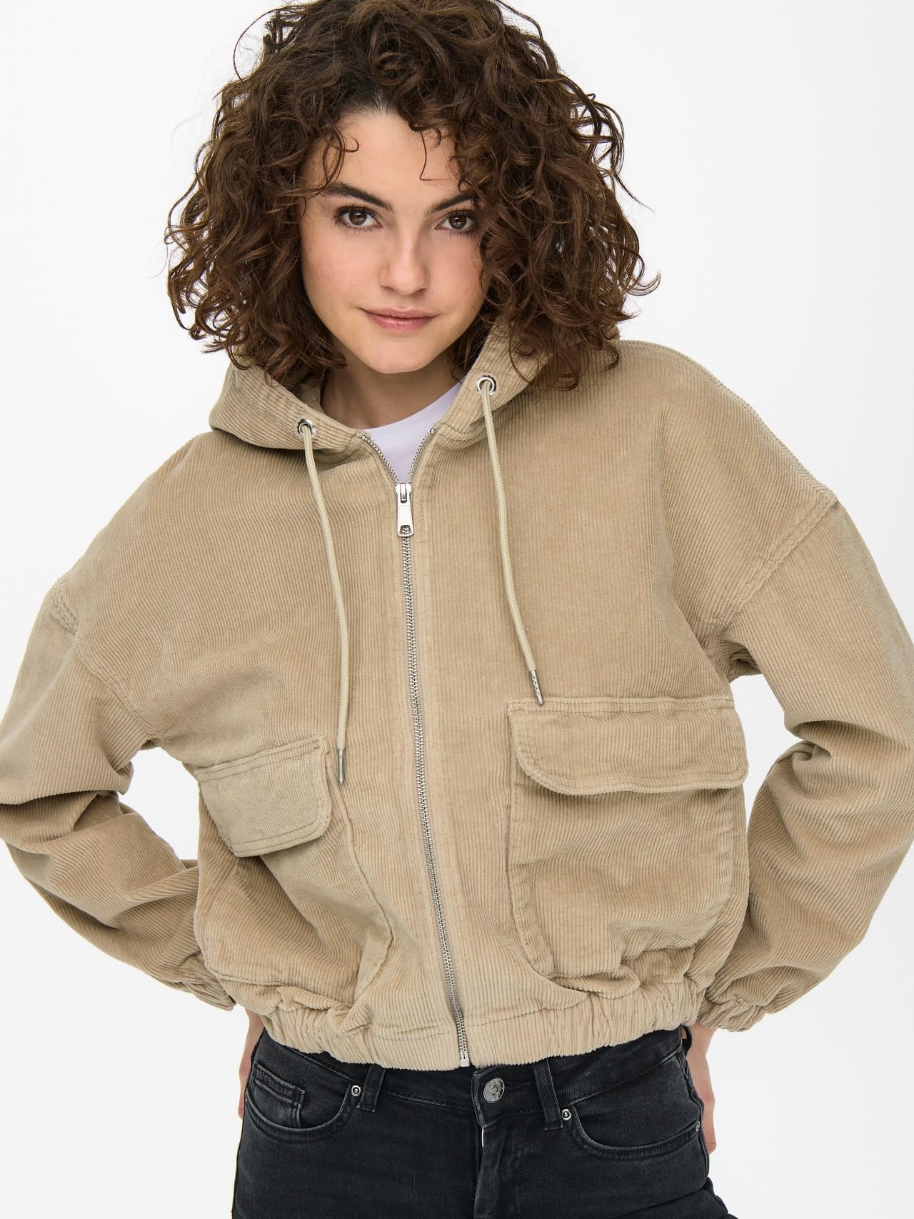 Only Cordjacke ONLKENZIE L/S CORD JACKET PNT NOOS Baumwollmischung – Bild 6