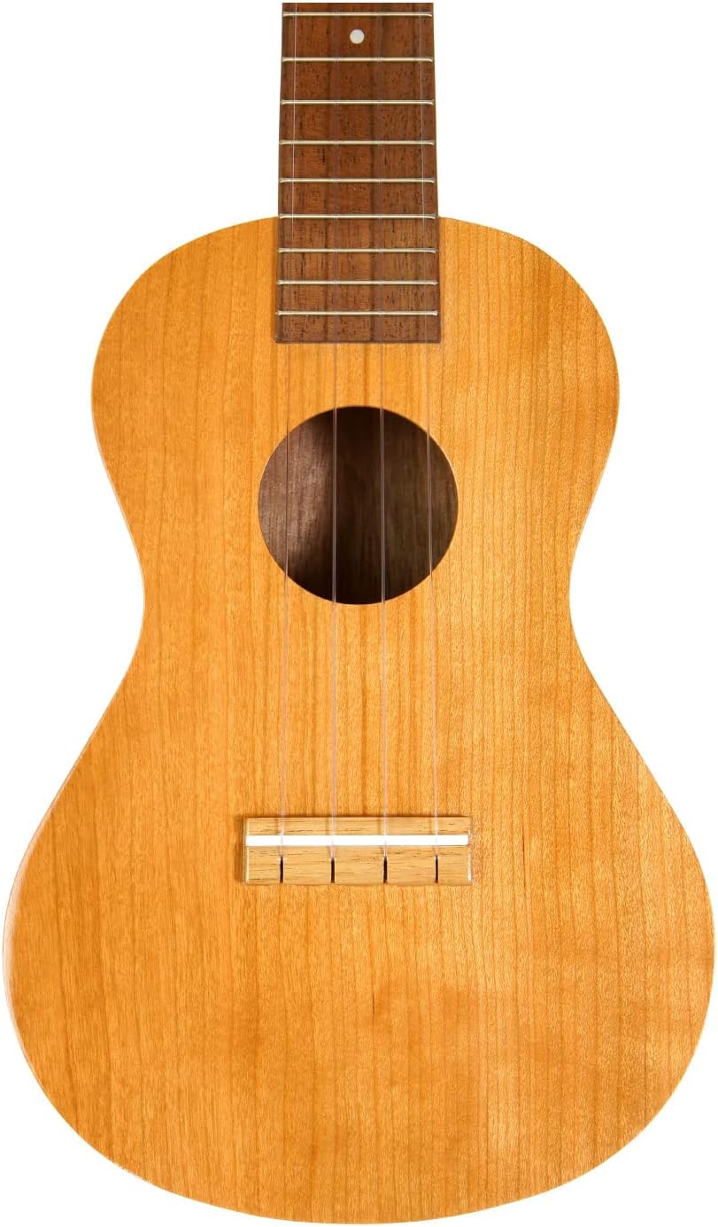 Famous FC-11G Concert Ukulele, Made in Japan, Famus, Cherry Wood, Classic, Easy to Use, Beginners