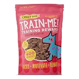 Crazy Dog Train-Me! Training Dog Treats Bacon Flavor 16 oz. Bag, 400 Treats | Motivates Fast Learning, Natural Pork Liver Base, Only 3 Calories Each, No Corn or Soy, No Artificial Flavors 400 Count (Pack of 1)
